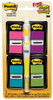 A Picture of product MMM-680PPBGVA Post-it® Flags Flag Value Pack Page Assorted Colors, 200 and Highlighter with 50