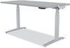 A Picture of product FEL-9649601 Fellowes® High-Pressure Laminate Desktop Levado Table Top, 72" x 30", Gray