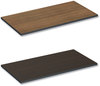 A Picture of product ALE-TT4824EW Alera® Reversible Laminate Table Top Rectangular, 47.63w x 23.63d, Espresso/Walnut