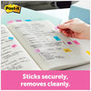 A Picture of product MMM-680RYBGVA Post-it® Flags Flag Value Pack Page Assorted, 200 1" + Highlighter with 50 0.5"