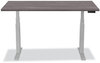 A Picture of product FEL-9650101 Fellowes® High-Pressure Laminate Desktop Levado Table Top, 60" x 30", Gray Ash