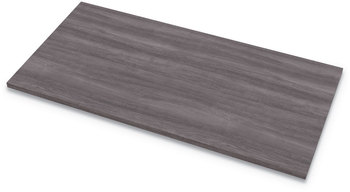 Fellowes® High-Pressure Laminate Desktop Levado Table Top, 60" x 30", Gray Ash