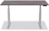 A Picture of product FEL-9650201 Fellowes® High-Pressure Laminate Desktop Levado Table Top, 72" x 30", Gray Ash