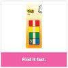 A Picture of product MMM-680RYGB2 Post-it® Flags Portable Page in Dispenser, Assorted Primary, 160 Flags/Dispenser