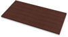 A Picture of product FEL-9650501 Fellowes® High-Pressure Laminate Desktop Levado Table Top, 60" x 30", Mahogany