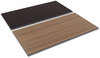 A Picture of product ALE-TT6030EW Alera® Reversible Laminate Table Top Rectangular, 59.38w x 29.5d, Espresso/Walnut
