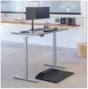 A Picture of product FEL-9682001 Fellowes® Cambio™ Height Adjustable Desk Base 72" x 30" 24.75" to 50.25", Silver