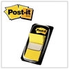 A Picture of product MMM-680YW12 Post-it® Flags Assorted Color 1" Flag Refills Marking Page in Dispensers, Yellow, 50 Flags/Dispenser, 12 Dispensers/Box