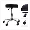 A Picture of product ALE-US4716 Alera® Height Adjustable Lab Stool Backless, Supports Up to 275 lb, 19.69" 24.80" Seat Black Chrome Base