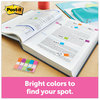 A Picture of product MMM-6835CB Post-it® Flags Portable Page in Dispenser, Assorted Brights, 5 Dispensers, 20 Flags/Color