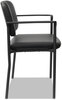 A Picture of product ALE-UT6816 Alera® Sorrento Series Ultra-Cushioned Stacking Guest Chair 25.59" x 24.01" 33.85", Black, 2/Carton