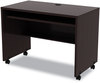 A Picture of product ALE-VA204224ES Alera® Valencia™ Series Mobile Workstation Desk 41.38" x 23.63" 30", Espresso