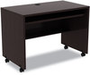 A Picture of product ALE-VA204224ES Alera® Valencia™ Series Mobile Workstation Desk 41.38" x 23.63" 30", Espresso