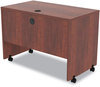 A Picture of product ALE-VA204224MC Alera® Valencia™ Series Mobile Workstation Desk 41.38" x 23.63" 30", Medium Cherry