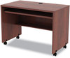 A Picture of product ALE-VA204224MC Alera® Valencia™ Series Mobile Workstation Desk 41.38" x 23.63" 30", Medium Cherry