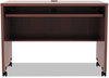 A Picture of product ALE-VA204224MC Alera® Valencia™ Series Mobile Workstation Desk 41.38" x 23.63" 30", Medium Cherry