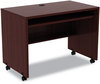 A Picture of product ALE-VA204224MY Alera® Valencia™ Series Mobile Workstation Desk 41.38" x 23.63" 30", Mahogany