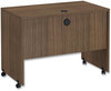 A Picture of product ALE-VA204224WA Alera® Valencia™ Series Mobile Workstation Desk 41.38" x 23.63" 30", Modern Walnut