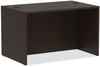 A Picture of product ALE-VA214830ES Alera® Valencia™ Series Straight Front Desk Shell 47.25" x 29.5" 29.63", Espresso