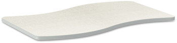 HON® Build™ Ribbon Shape Table Top 54w x 30d, Silver Mesh