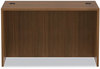 A Picture of product ALE-VA214830WA Alera® Valencia™ Series Straight Front Desk Shell 47.25" x 29.5" 29.63", Modern Walnut