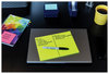 A Picture of product MMM-6845SSPL Post-it® Notes Super Sticky Meeting in Energy Boost Colors Collection Note Ruled, 8" x 6", 45 Sheets/Pad, 4 Pads/Pack