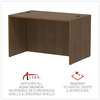 A Picture of product ALE-VA214830WA Alera® Valencia™ Series Straight Front Desk Shell 47.25" x 29.5" 29.63", Modern Walnut