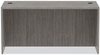 A Picture of product ALE-VA216030GY Alera® Valencia™ Series Straight Front Desk Shell 59.13" x 29.5" 29.63", Gray