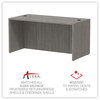 A Picture of product ALE-VA216030GY Alera® Valencia™ Series Straight Front Desk Shell 59.13" x 29.5" 29.63", Gray