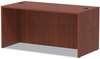 A Picture of product ALE-VA216030MC Alera® Valencia™ Series Straight Front Desk Shell 59.13" x 29.5" 29.63", Medium Cherry