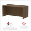 A Picture of product ALE-VA216030WA Alera® Valencia™ Series Straight Front Desk Shell 59.13" x 29.5" 29.63", Modern Walnut