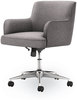 A Picture of product HON-VL232GRY01 HON® Matter™ Multipurpose Chair 23" x 24.8" 34", Light Gray Seat, Back, Chrome Base, Ships in 7-10 Business Days