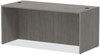 A Picture of product ALE-VA216630GY Alera® Valencia™ Series Straight Front Desk Shell 65" x 29.5" 29.63", Gray