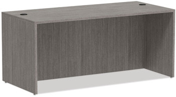 Alera® Valencia™ Series Straight Front Desk Shell 65" x 29.5" 29.63", Gray