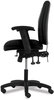 A Picture of product HON-VL282A2VA10T HON® Network™ Mid-Back Task Chair Supports Up to 250 lb, 18.3" 22.8" Seat Height, Black