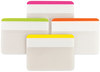 A Picture of product MMM-686A1BB Post-it® 2" Angled Tabs Lined, 1/5-Cut, Assorted Brights Colors, Wide, 24/Pack