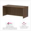 A Picture of product ALE-VA216630WA Alera® Valencia™ Series Straight Front Desk Shell. 65 X 29.5 X 29.63 in. Modern Walnut,