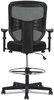 A Picture of product HON-VL539MM10 HON® Prominent™ High-Back Task Stool Supports Up to 250 lb, 21" 28.1" Seat Height, Black