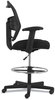 A Picture of product HON-VL539MM10 HON® Prominent™ High-Back Task Stool Supports Up to 250 lb, 21" 28.1" Seat Height, Black