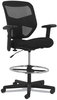 A Picture of product HON-VL539MM10 HON® Prominent™ High-Back Task Stool Supports Up to 250 lb, 21" 28.1" Seat Height, Black