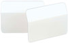 A Picture of product MMM-686A50WH Post-it® 2" Angled Tabs Color Bar 1/5-Cut, White, Wide, 50/Pack