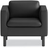 A Picture of product HON-VP3LCHRBLK HON® Parkwyn Series Club Chair 33" x 26.75" 29", Black Seat, Back, Base