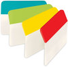 A Picture of product MMM-686AALYR Post-it® 2" Angled Tabs Plain Solid Color 1/5-Cut, Assorted Colors, Wide, 24/Pack