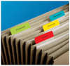 A Picture of product MMM-686AALYR Post-it® 2" Angled Tabs Plain Solid Color 1/5-Cut, Assorted Colors, Wide, 24/Pack