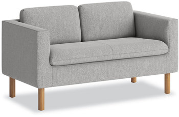 HON® Parkwyn Series Loveseat 53.5w x 26.75d 29h, Gray