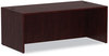 A Picture of product ALE-VA217236MY Alera® Valencia™ Series Straight Front Desk Shell 71" x 35.5" 29.63", Mahogany
