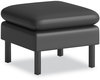 A Picture of product HON-VP3LOTTBLK HON® Parkwyn Series Ottoman 23" x 17.5", Black