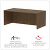 A Picture of product ALE-VA217236WA Alera® Valencia™ Series Straight Front Desk Shell. 71 X 35.5 X 29.63 in. Modern Walnut.