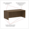 A Picture of product ALE-VA217236WA Alera® Valencia™ Series Straight Front Desk Shell. 71 X 35.5 X 29.63 in. Modern Walnut.