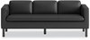 A Picture of product HON-VP3LSOFABLK HON® Parkwyn Series Sofa 77w x 26.75d 29h, Black